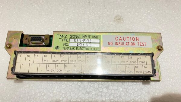 TERASAKI ELECTRIC EIN-501 TM-2 SIGNAL INPUT UNIT