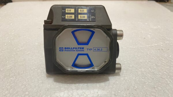 BOLLFILTER 4.36.2 DIFFERENTIAL PRESSURE INDICATOR