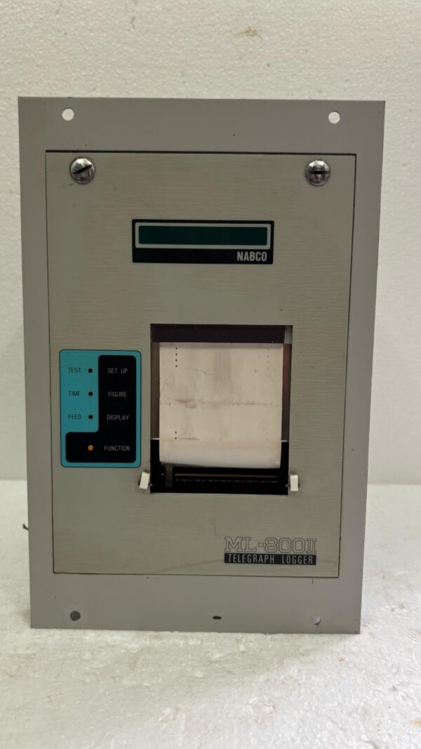NABCO ML-800II Telegraph Logger